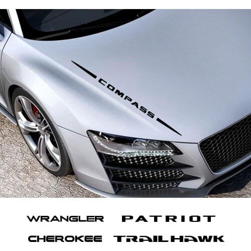 Car Whole Body Trim Sticker For Jeep Cherokee Compass Patriot Trail Hawk Motor Vinyl Film Decor Decal Auto Tuning Accessories