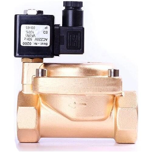 1-1/4“” High Pressure 1.6Mpa 0927 Normally Closed Brass Solenoid Valve Pilot Solenoid Valve