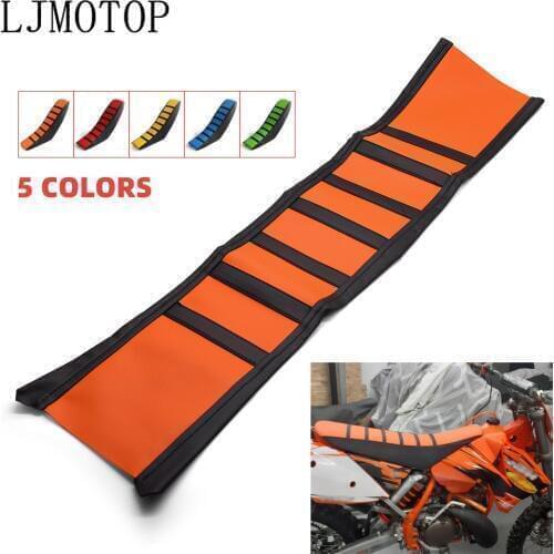 Newest Motorcycle Rubber Soft Seat Cover Dirt Bike Leather Cover For YAMAHA WR450F WR250R WR250X WR450 SEROW 225 250 SEROW250