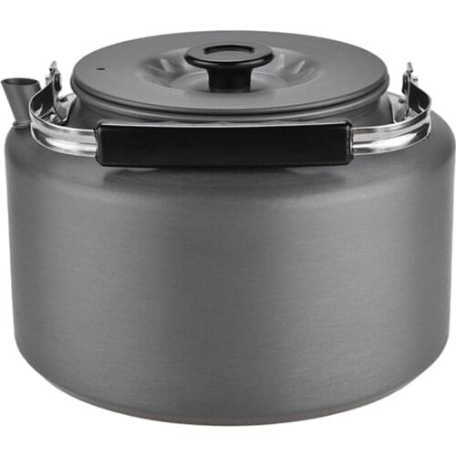 Heavy Duty Outdoor 2L Water Kettle Camping Hiking Teapot Coffee Pot Set