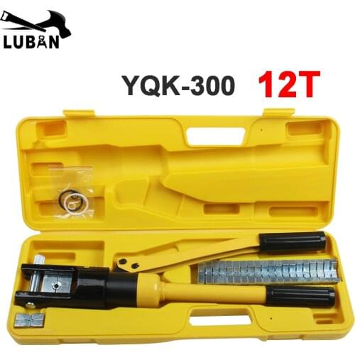 YQK-300 Range 10-300mm crimping range Hydraulic crimping tool 12T pressure Cable Lug Press Cable Terminal