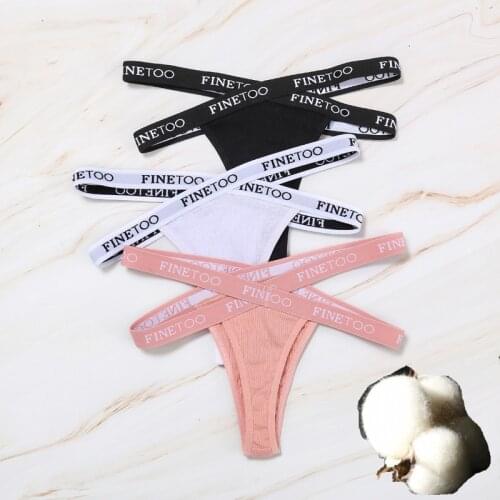 New Opening More Preferential Elastic Fiber Belt Sexy Thong Cotton Underwear Female Low Waist Panties G-string Free Shipping