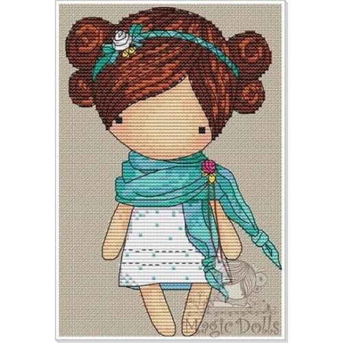 ZZ2214 For Needlework Kit NOT PRINTED Cross stich Painting Set Cross Stitch Kits Cross-stitch Embroidery Set Stitch Kits Cross