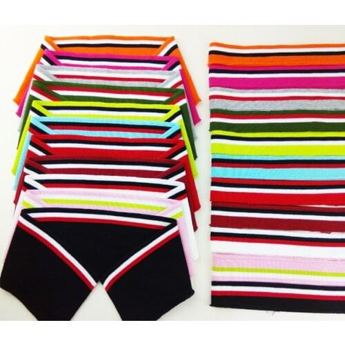 1pcs Cotton T-shirt Neckline Elastic Collar Cuffs Trim For Clothing Accessories Rib Fabric