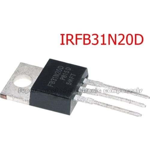 10PCS IRFB31N20D TO220 IRFB31N20 FB31N20D B31N20D IRFB31N20DPBF TO-220 IRFB31N20 New MOS FET