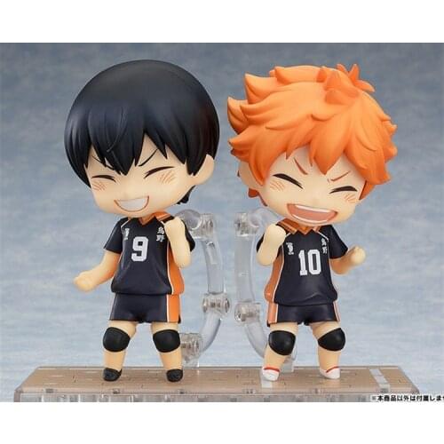 2pcs/set 489 461 GS Company Sport Volleyball Comic Anime Haikyuu !! Tobio Kageyama Shoyo Hinata Cool Action Figure Toy