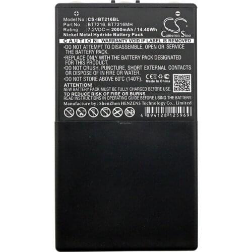 Cameron Sino 2000mAh Battery 26.105, BT7216, BT7216MH for Itowa Boggy, Combi Caja Spohn