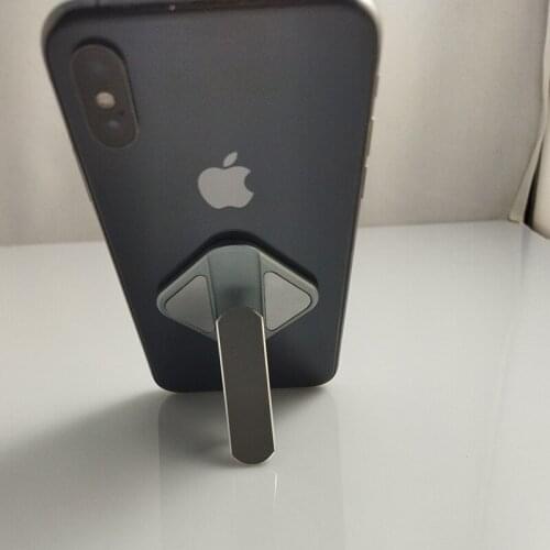 Aluminum alloy car mobile phone holder magnetic fixed support navigation mobile phone folding desktop live broadcast stand