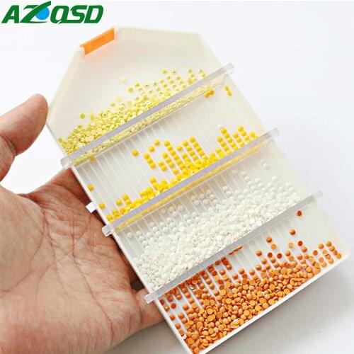 AZQSD Diamond Painting Drill Plate Baffle Set Diamond Embroidery Tool Accessories Handwork Square Round Rhinestone Tray