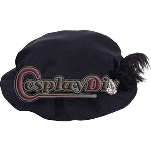 Cosplaydiy Mens Tudor Elizabethan Costume Medieval Renaissance Tudor Elizabethan Hat