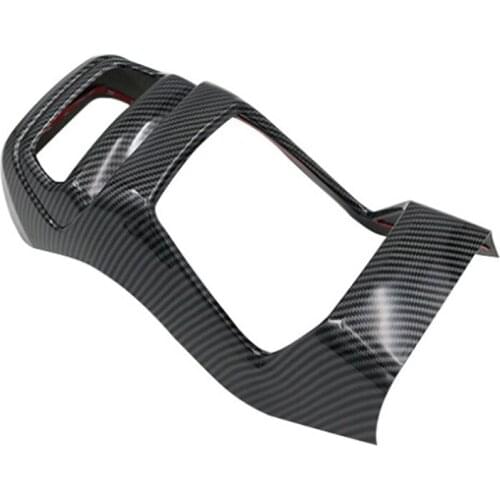 For MG 5 MG5 2020 2021 Car Rear Armrest Air Conditioning Outlet Vent Anti-Kick Cover Trim Decoration Frame Accessories