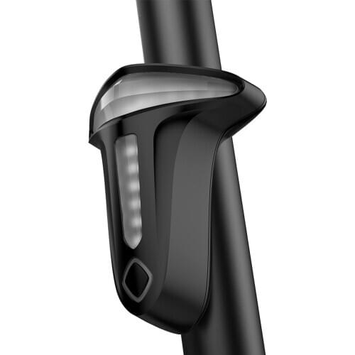 Intelligent Induction Brake Tail Lamp Bike Bicycle Night Riding Tail Light USB Chargings Bicycle Warning Light Flashlight