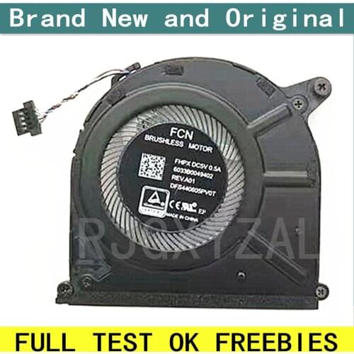 New Original Laptop For HP EliteBook X360 1030G2 1030 G2 Cooler fan DFS440605PVOT FHPX DC5V 917886-001 919415-001 CPU Cooling Fa