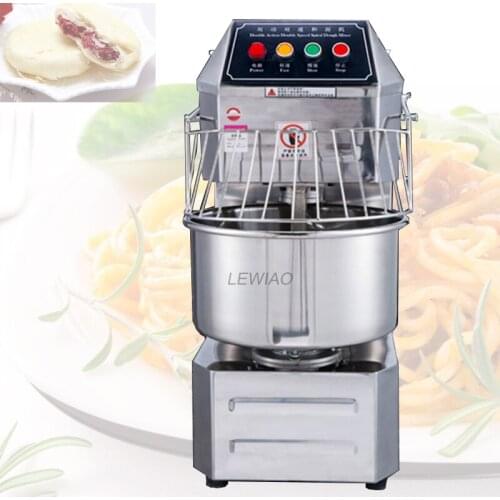 Stainless Steel Bowl Kitchen Food Stand Mixer Cream Egg Whisk Whip Dough Kneading Mixer Blender