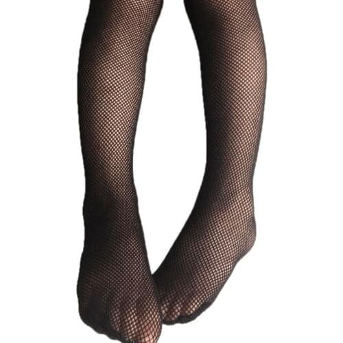 Girls Fashion Mesh Stockings Kids Baby Fishnet Stockings Black Pantyhose Tights