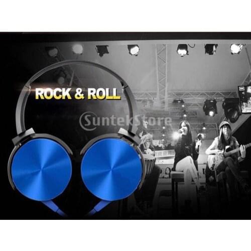 3.5mm Audio On Ear Headphones with Mic PC Tablet Laptop Computer Portable Fold-Flat Stereo Bass Headsets Earphone with 1.2M Cord