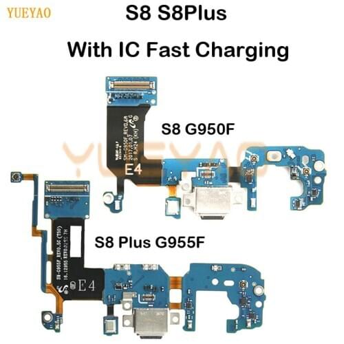 Original For Samsung Galaxy S8 plus G950 G950F G955 G955F USB Charging Charger Connector Dock Port Flex Cable