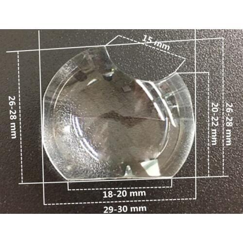 Projector plastic glass optical lens condenser lens for BENQ W700 W1080ST W710ST W703D projection mirror