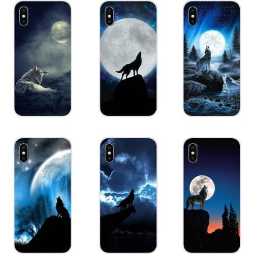 Roaring wolf Accessories Phone Cases Covers For Samsung Galaxy A3 A5 A7 A9 A8 Star A6 Plus 2018 2015 2016 2017