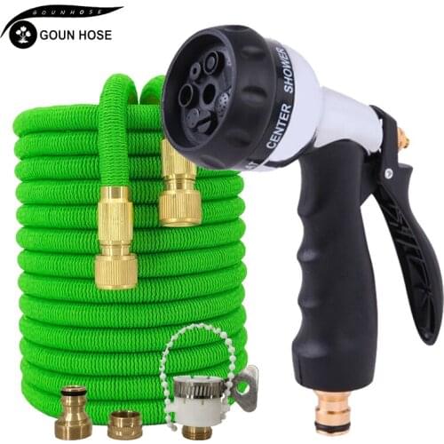 16FT-150FT Expandable Garden Watering Hose 1/2 High Pressure Car Washer Hoses Flexible Magic Hose Pipe Garden Irrigation Tools