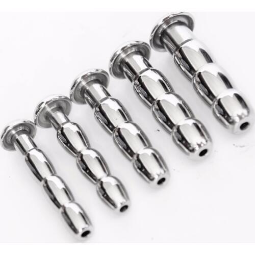 Stainless Steel Catheters Urethral Dilators Penis Plug Hollow Urethral Sound Penis Rod Sex Toys For Man Penis Plugs For Men