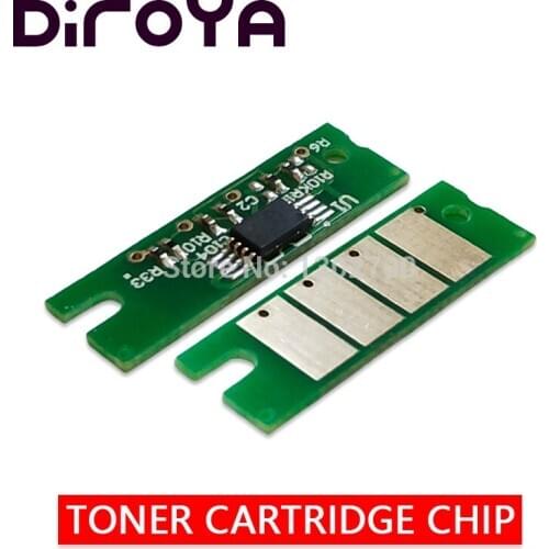 50PCS SP200C toner cartridge chip For Ricoh Aficio SP 201N 201Nw 202Nw 203S 204SF 204SFN 204SFNw 204SN 212 220NW Powder reset