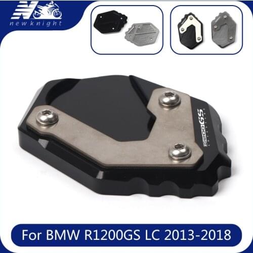 For BMW R1200GS LC 2013 2014 2015 2016 2017 2018 Motorcycle CNC Accessories Kickstand Side Stand Enlarge extension Pad Support