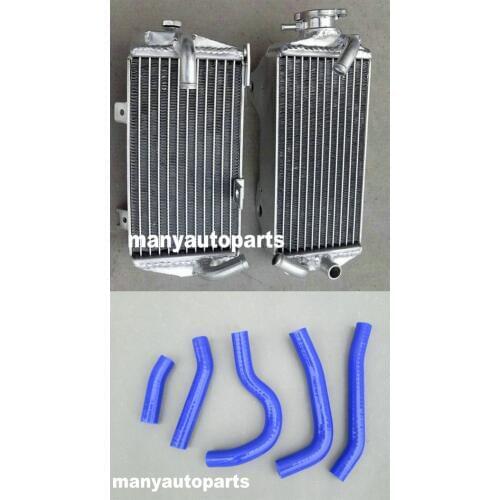 For Honda CRF250R CRF 250R CRF250 2014 2015 14 15 aluminum radiator + hose BLUE
