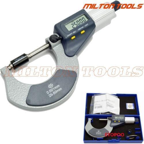 Xibei brand Electronic outside micrometer digital micrometer 0.001mm 100-125mm 125-150mm 150-175mm 175-200mm