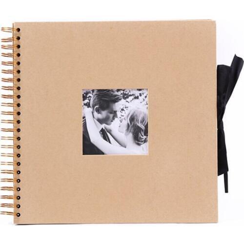 20 Pages DIY Photo Album Lovers Memory Book Paper Photo Album Baby Scrapbooking Album