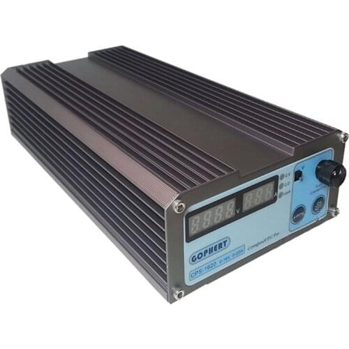 CPS-1620 300W (110Vac/ 220Vac) 0-16V/0-20A Gopher Compact Digital Adjustable DC Power Supply CPS1620