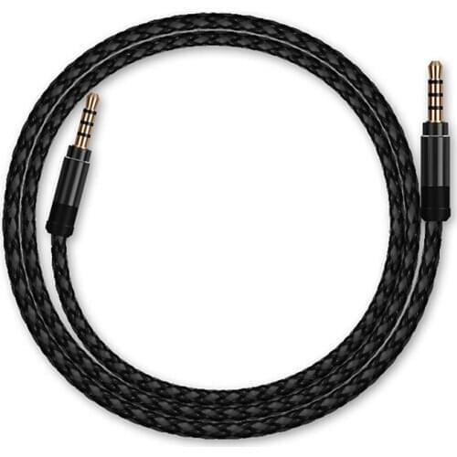 5ps 3.5mm to 3.5mm Audio Auxiliary Adapter Stereo 3.5 mm Cable AUX Cord for Smartphone Speakers Tablet HDTV MP3 ( 1.5m )