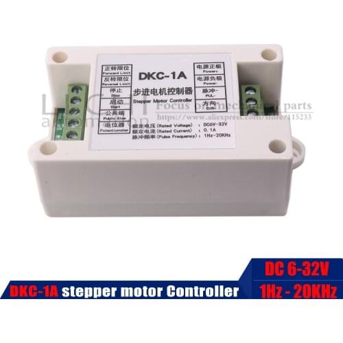 Stepper motor Controller Suitable for NEMA 17 NEMA23 DKC-1A DC6-32V Industrial Potentiometer Speed Pulse Generator New Spot