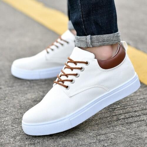 YSHUNIJ Mens Shoes 2021 New Trend Simple Fashion Canvas Shoes Comfortable Plus Size Mens Joker Casual Shoes Mens Shoes