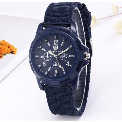 2021 Mens Nylon Band Sports Watch Gemius Army Clock Quartz Men Military Watch Casual Wristwatches Relogio Masculino Erkek Saat