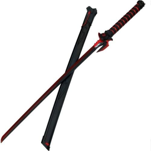 40.55inch Cosplay Overwatch Game Genji Evil Spirit Sheath Knife Dragon Blade Shimada Genji Katana Role Play PU Weapon Prop Sword