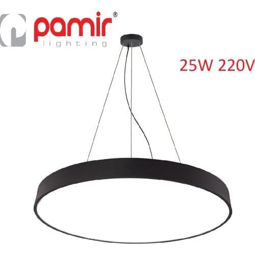 Pamir Lighting 25W Diameter: 470mm Circular Suspended LED Lighting Fixture, PL8SD25E15C Energy Saving Light, Decorative Design