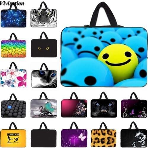 Portable Sleeve Handbag For Xiaomi MI Notebook Pro CHUWI LapBook Plus 15.6 13 17 10 Laptop Notebook Case 15 12 14 9.7 Tablet Bag