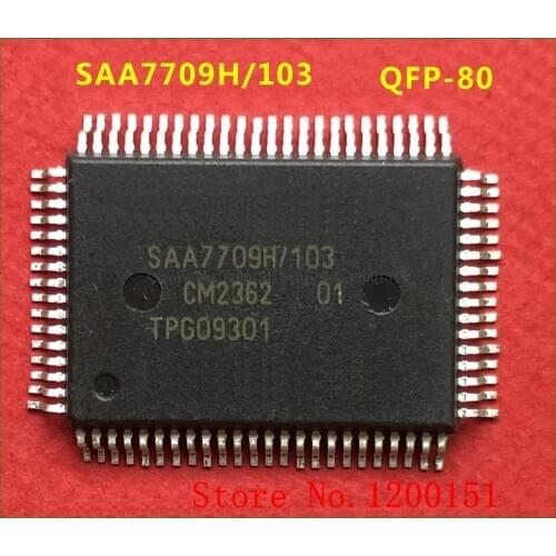 SAA7709H/103 SAA7709H 103 SAA7709H103 SAA 709H/103 AA709H/103 SA709H/103 QFP80