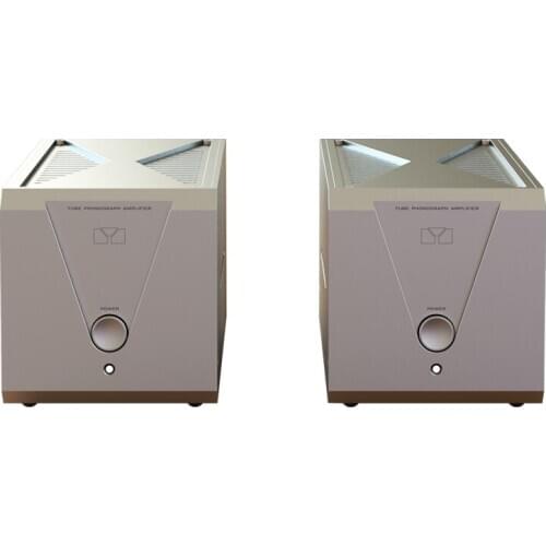 Tube bile vinyl mm, mc phono audio, bandwidth: 5Hz-20kHz+/-2dB, distortion: 0.15% (3V/1kHz), gain: 58dB (1kHz)