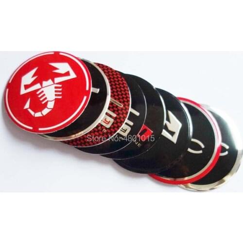 200pcs 56.5mm VXR VXD 5cc OZ Racing Wheel Center Cap Badge Emblem Sticker Decal Aluminum Mix Logo