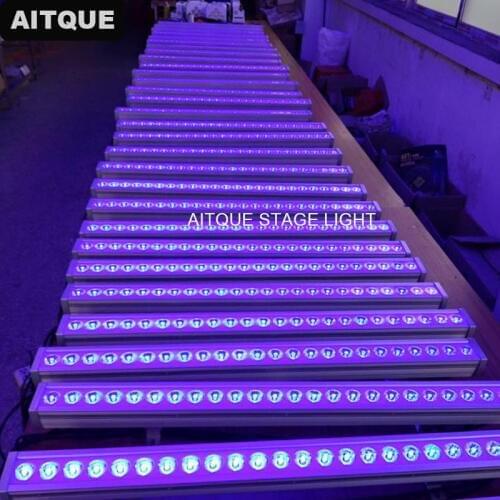 8lot/CASE)Stage light led wall washer 24x3 watts led rgbw 4 in 1 outdoor led lights wall washer ip65 24x3w light flycase