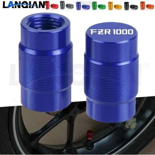 For Yamaha FZR1000 Motorcycle Aluminum Wheel Tire Valve Stem Caps FZR 1000 EXUP FZR 1000 1991-1995 1992 1993 1994 Accessories
