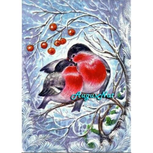 Lovers diamond painting cross stitch scenery wall art birds decor diamond dotz picture diamond embroidery wedding decals craft