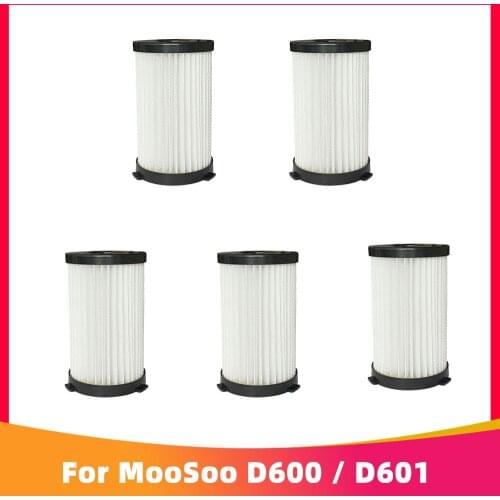 Washable Hepa Filter and Sponge Replacement Kit for MooSoo D601 Corded Stick Vacuum Cleaner Spare Accessories Household Packages