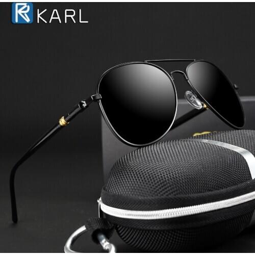 Classic Sunglasses Polarized Men Driving Glasses Black Pilot Sun Glasses Brand Designer Male Retro Sunglasses For Men/Women