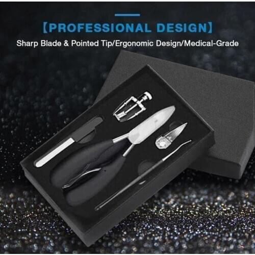 Medical-Grade Nail Clippers Professional Toe Clippers Manicure Pedicure Cutters Nippers Podiatry Claw Nail Scissors Toenails Too
