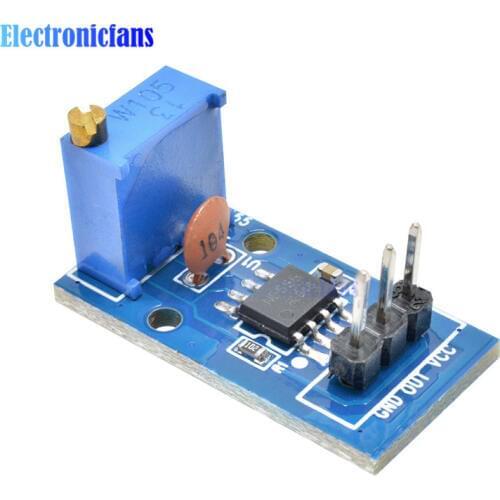 NE555 Adjustable Frequency Pulse Generator Module For Arduino 5V-12V 29*12mm