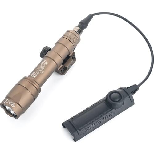 WADSN Airsoft Surefir M600C Weapon Light LED 340 Lumen Hunting Rifle Tactical M600 Scout Light Dual Function Button Tape Switch