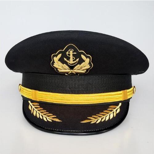 Navy cap Captain hat Military 56-60cm